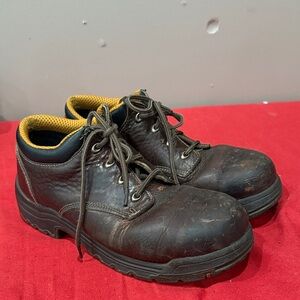 Timberland PRO Dark Brown Leather Safety Boots